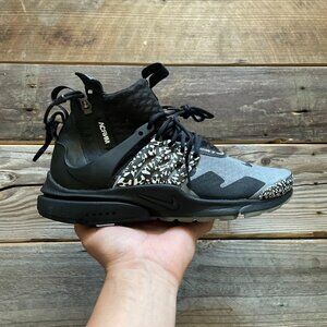 Women Size 8.5 / Size 7 Men Nike Air Presto Mid Acronym Cool Grey Running Shoes